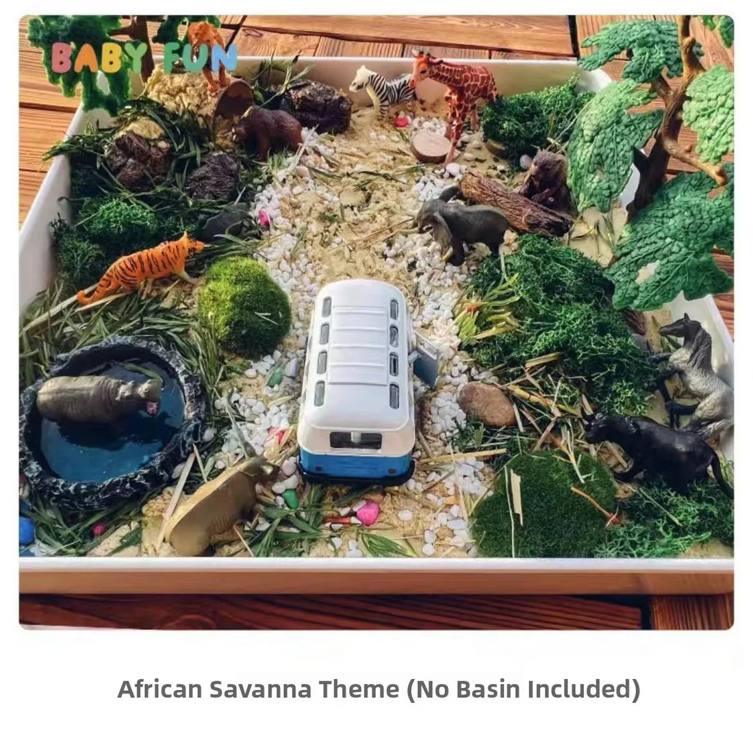 Sensory Bin Play Sand Tray