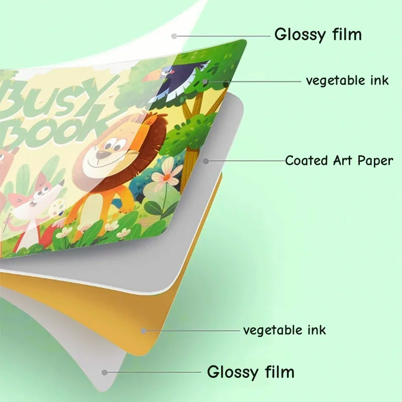 Montessori Quiet Busy Book