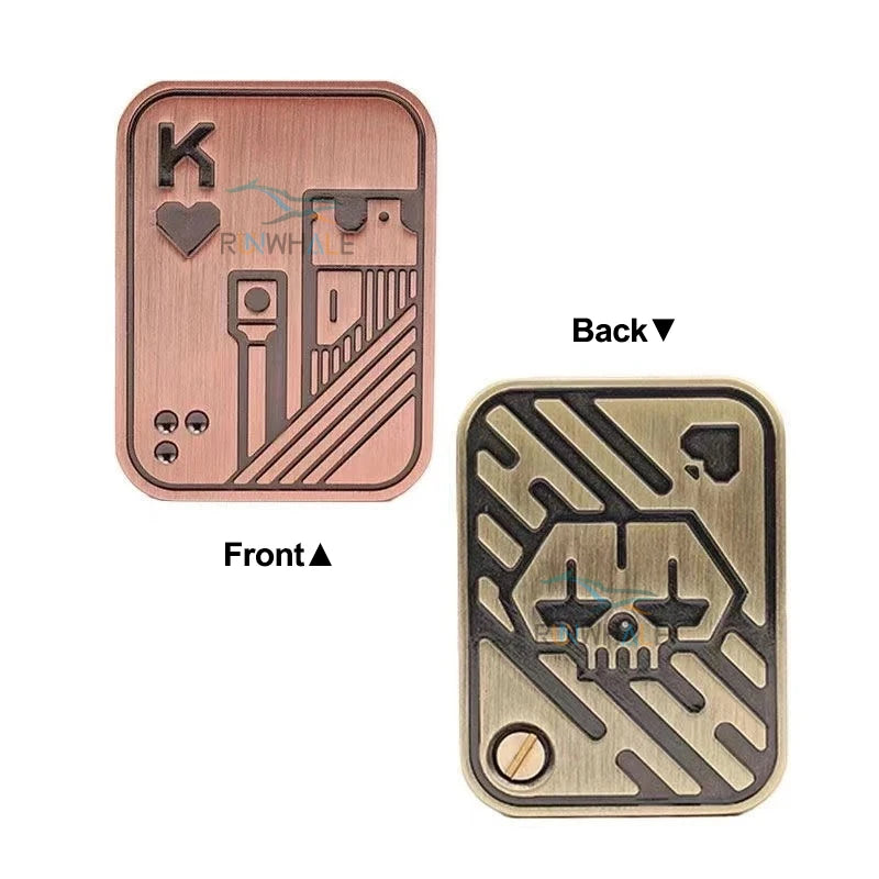 EDC Metal Push Slider Fidget Toy