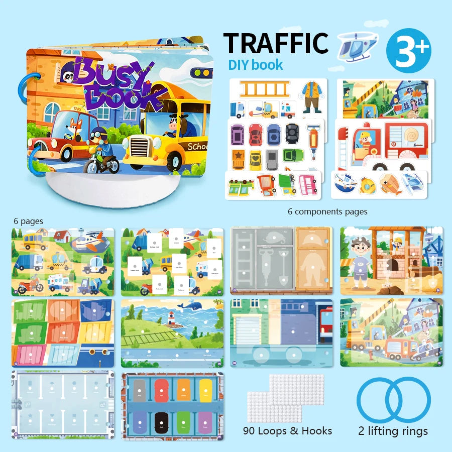 Montessori Quiet Busy Book