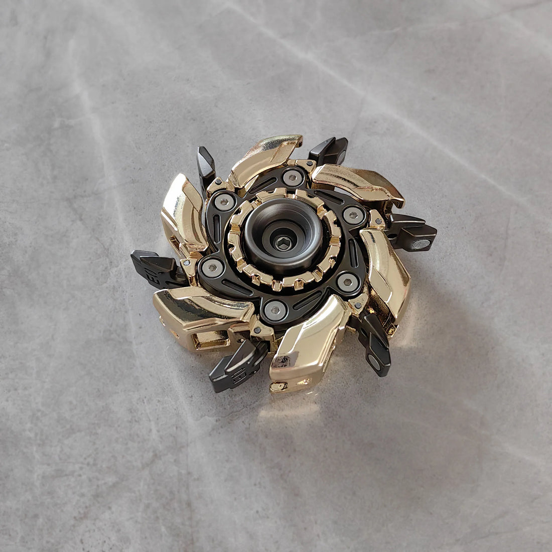 EDC Magnetic Fidget Slider – Open Armor Spinning Top Toy