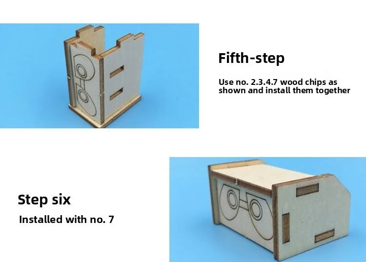 DIY Solar Lunar Exploration Car 3D Wooden Science Kit