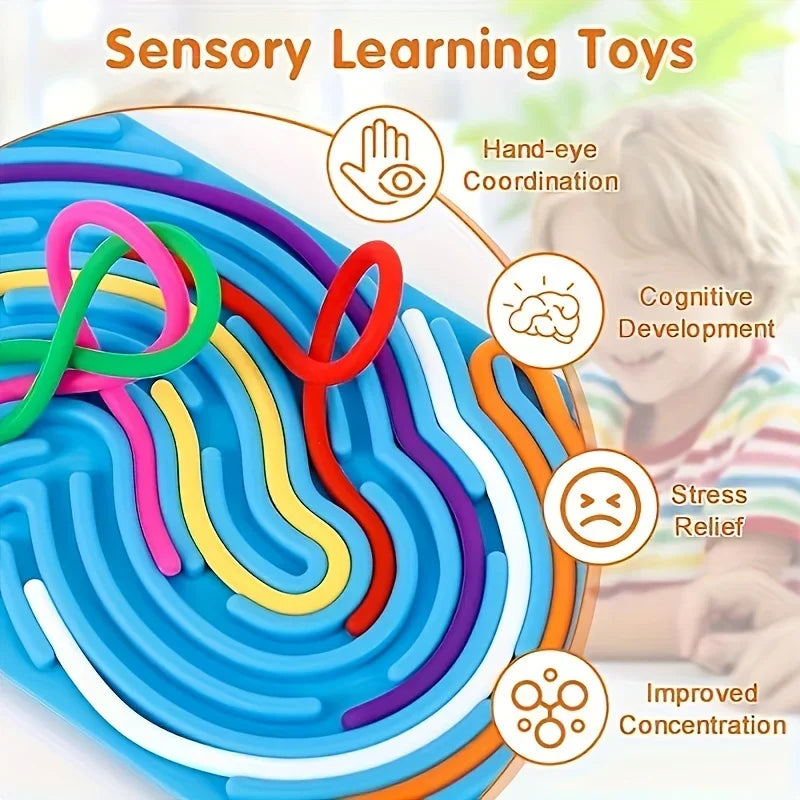 Sensory Activity Board – Calming Travel Toy for Kids