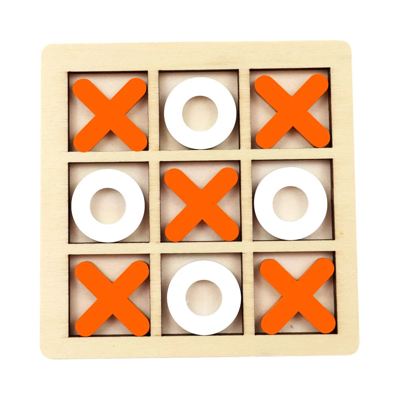 Montessori Wooden Mini Chess Puzzle