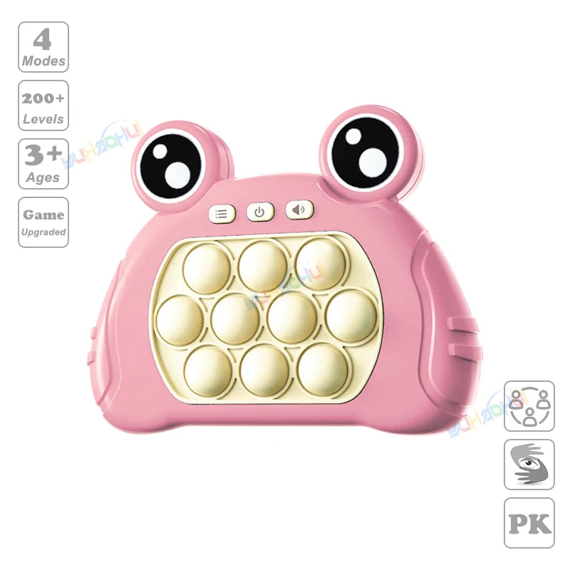 Electronic Light-Up Pop Game Console