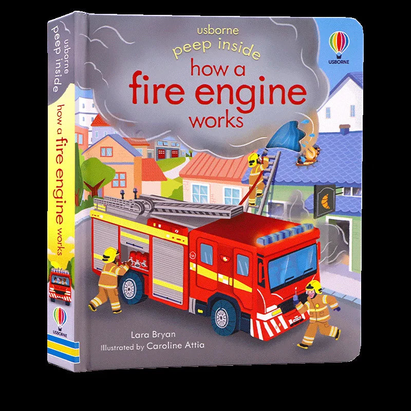 Peep Inside Usborne English Educational Picture Book for Kids