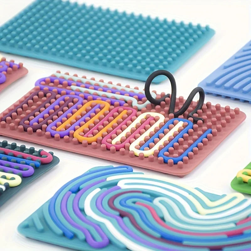 Sensory Activity Board – Calming Travel Toy for Kids