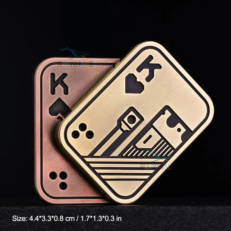 EDC Metal Push Slider Fidget Toy