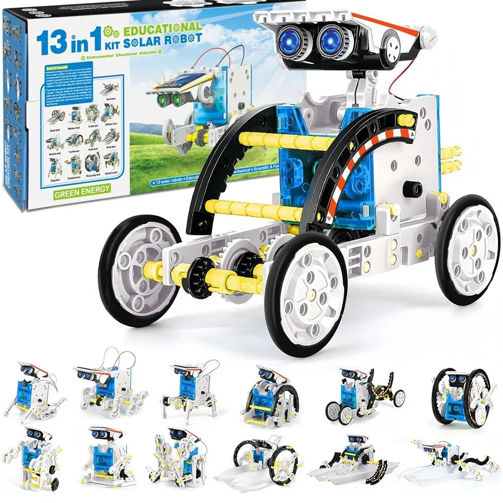 13-in-1 Solar Robot STEM Educational Science Kit